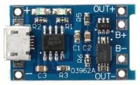 Модуль заряда для Литий-ионных аккумуляторов (li-ion) TP4056 (micro USB) 10 штук