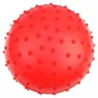 Мячик массажный, матовый пластизоль, d=20 см, 50 г, микс