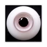 Dollmore - Glass Eye 14 mm (Глаза стеклянные светло-розовые 14 мм для кукол Доллмор)