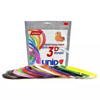 Пластик UNID ABS-15, для 3Д ручки, 15 цветов в наборе, по 10 метров (1 шт.)