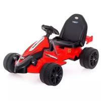 Детский электромобиль «Картинг», цвет красный
