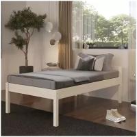 Каркас высокой односпальной деревянной кровати Hansales 100x200 см для здорового и крепкого сна