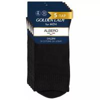 Носки Golden Lady Albero, размер45-47 (29-31), nero, 5 пар