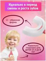 Детская зубная щетка/ щетка для ребёнка/момент/зубная щетка/силиконовая удобная щетка/зубная щетка для малышей