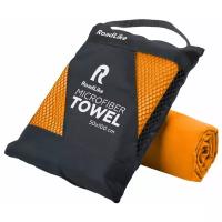 Полотенце спортивное охлаждающее RoadLike Travel 50100 см оранжевый