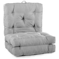Кресло- мешок трансформер Сакура светло-серый