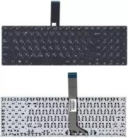 Клавиатура для ноутбука Asus Vivobook S551, черная, плоский Enter