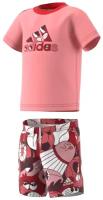 Спортивный костюм adidas, размер 62, glory pink