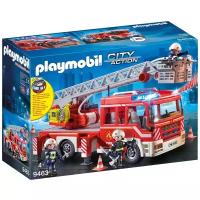 Набор с элементами конструктора Playmobil City Action 9463 Пожарная машина с лестницей
