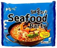 Лапша Samyang Ramen Seafood Party / Самоянг со вкусом морепродуктов 125 г. (Корея)