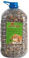 Корм для кроликов и грызунов вкусняшка полноценный ежедневнеый зерновой рацион 5 литров (3,3 кг)