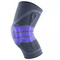 Защитный коленный бандаж наколенник компрессионный для спорта L размер