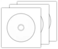 Диск BD-R 25Gb CMC 6x Full Printable в бумажном конверте, 3 шт
