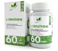 Аминокислота NaturalSupp L-Ornithine, нейтральный, 60 шт