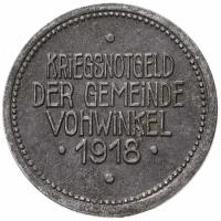 Германия (Фовинкель) нотгельд 10 пфеннигов 1918