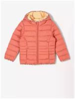 Куртка для девочек, s.Oliver, артикул: 403.10.202.16.150.2109671, цвет: оранжевый (2038), размер: 92