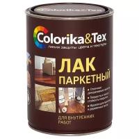 Лак Colorika&Tex паркетный полуматовый алкидно-уретановый бесцветный 0.8 л