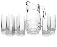 Набор Pasabahce Valse кувшин + стаканы 7 предметов прозрачный