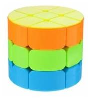 Головоломка развивающая кубик Рубика Цилиндр 3х3