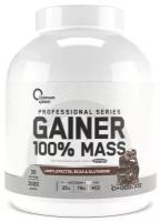 Гейнер Optimum system Gainer 100% Mass (3000 г), шоколад