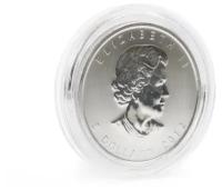 Монета Канадский Кленовый лист 1 унция Драгоценный металл Серебро
