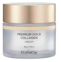 ElishaCoy Крем антивозрастной с коллагеном и золотом - Premium gold collagen cream, 50мл