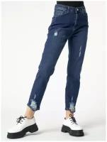 Женские джинсы прямые MTFORCE 836TS, темно-синий, 40-42 р-р