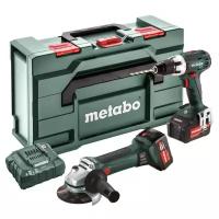 Набор аккумуляторных инструментов METABO COMBO SET 2.4.1 18В