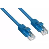 Сетевой кабель GCR UTP cat.5e 24awg RJ45 2m Blue GCR-LNC01-2.0m