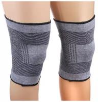 Суппорт колена / наколенник стабилизатор коленного сустава, универсальный размер, 2шт