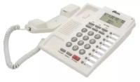 Телефон проводной Ritmix RT-460 белый телефонный аппарат