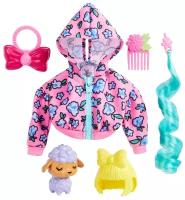 Набор игровой Barbie Экстра Питомцы, одежда для куклы и аксессуары 1 HDJ39