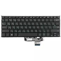 Клавиатура для ноутбука Asus TX201L Series. Плоский Enter. Черная, без рамки. PN: 90NB03I1-R31RU0