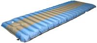 Матрас кемпинговый надувной "следопыт" с насосом, 190x60x12 cм, цвет голубой