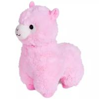 Мягкая игрушка Fancy Гламурная Альпака, 28 см, розовый