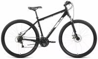 Велосипед ALTAIR AL 29 D (29" 21 ск. рост. 19") 2022, черный/серебристый, RBK22AL29249