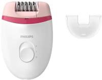 Эпилятор Philips BRE235 Satinelle Essential, white/pink