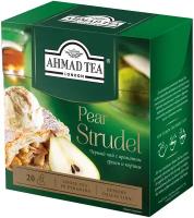 Чай черный Ahmad tea Pear strudel в пирамидках, 20 шт