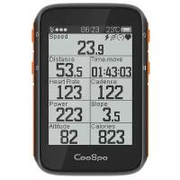 Велокомпьютер CooSpo BC200 беспроводной Bluetooth ANT+ GPS, 2.6 дюйма, бортовой компьютер, спидометр