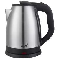 Чайник Rix RKT-1800S, черный/серебристый