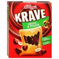 Готовый завтрак Kellogg's Krave подушечки с шоколадно-ореховой начинкой, коробка