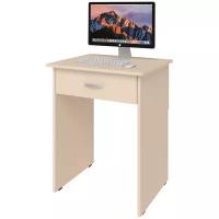Письменный стол СитиМебель с дополнительным ящиком под столешницей, ШхГ: 60х50 см, цвет: дуб молочный