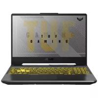Ноутбук ASUS TUF Gaming F15 FX506HC-HN002T (Intel Core i5 11400H 2700MHz/15.6"/1920x1080/8GB/512GB SSD/NVIDIA GeForce RTX 3050 4GB/Windows 10 Home) 90NR0723-M00820, серый
