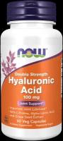 Hyaluronic Acid NOW Foods, Гиалуроновая Кислота с Пролином 100 мг - 60 капсул