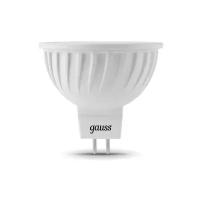 Лампа светодиодная gauss, LED MR16 201505105 GU5.3, JCDR, 5Вт, 2700К