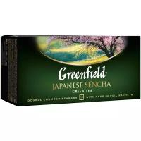 Чай зеленый Greenfield Japanese Sencha в пакетиках, 25 шт
