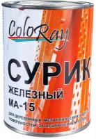 Краска масляная COLORAY МА-15 сурик железный 1 кг