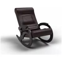 Кресло-качалка Вилла 64x90 см Экокожа Кремовый