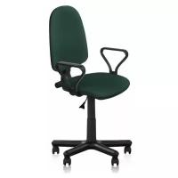 Компьютерное кресло Nowy Styl PRESTIGE GTP CPT RU офисное, обивка: текстиль, цвет: темно-зеленый