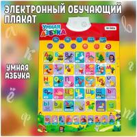 Электронный плакат Zabiaka "Умная азбука" 4063550 разноцветный
